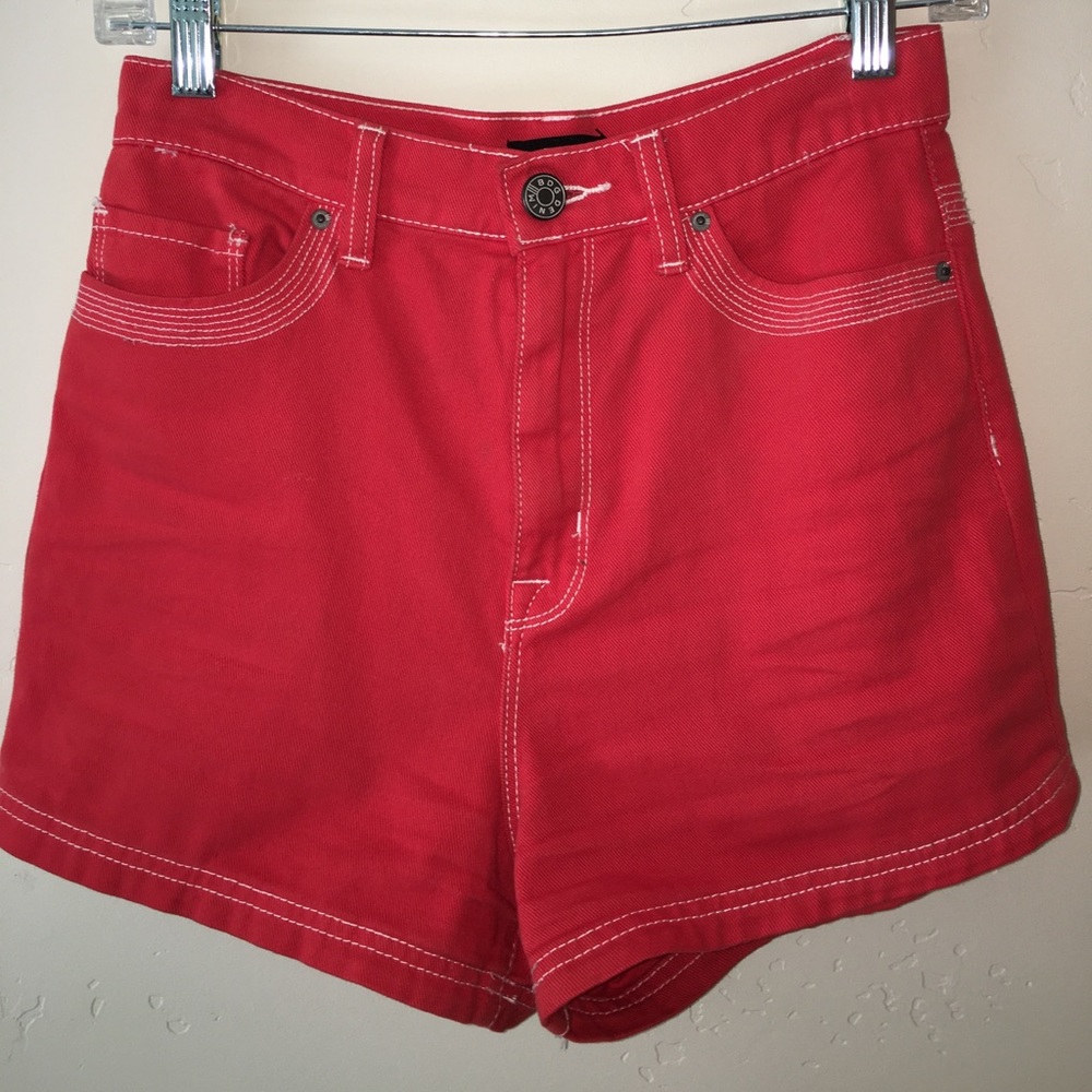 BDG Raspberry Red Shorts